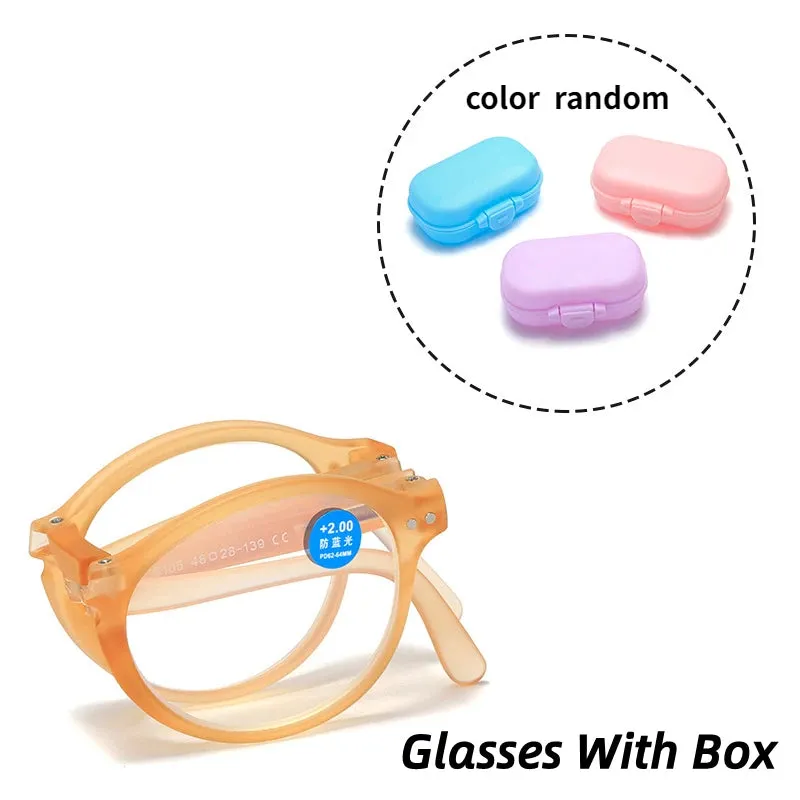 Lunettes de lecture pliantes anti-lumière bleue +1.0 - +4.0 - Bote OFFERTE